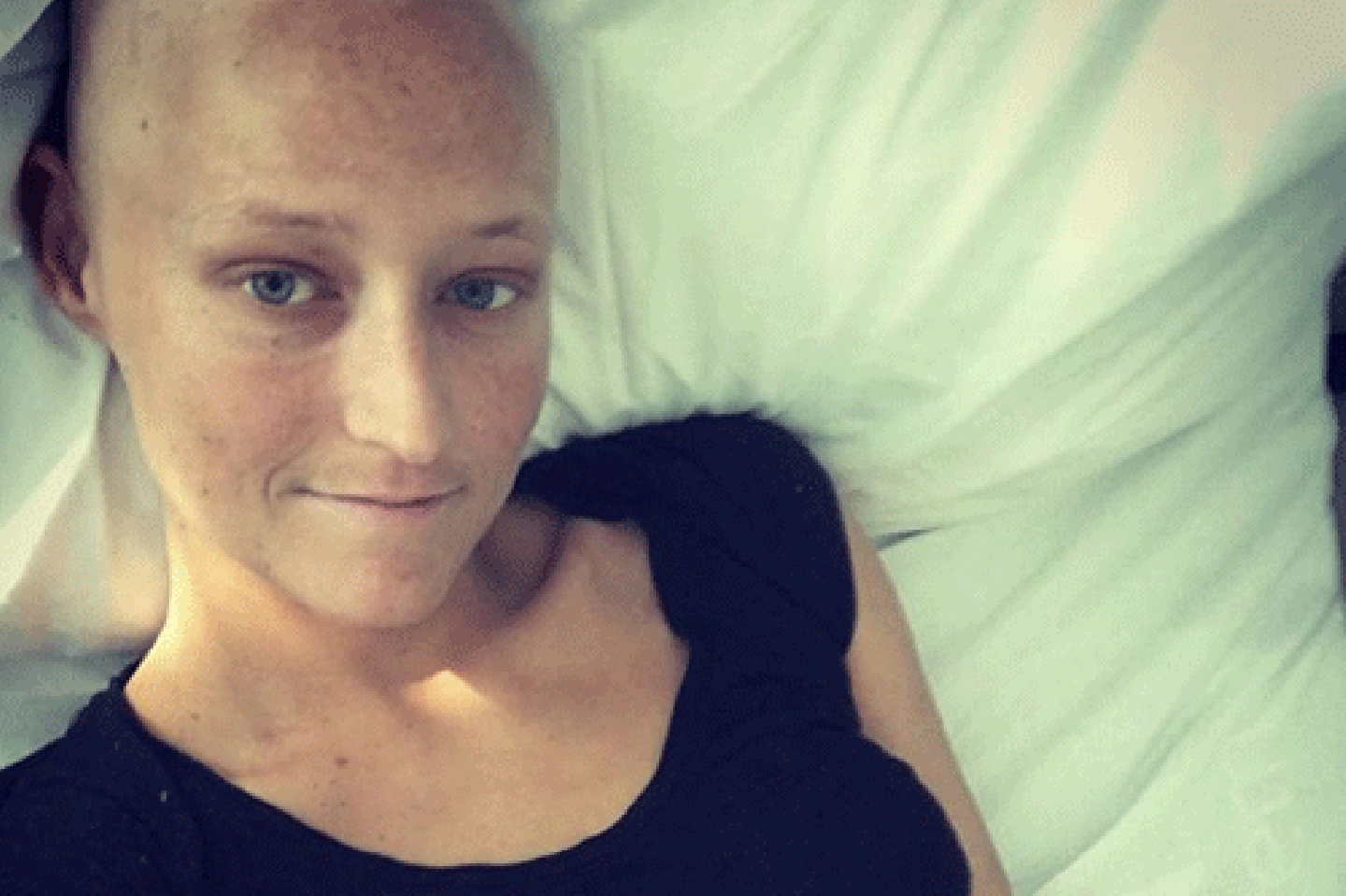 Michelle Fredman post stem cell transplant