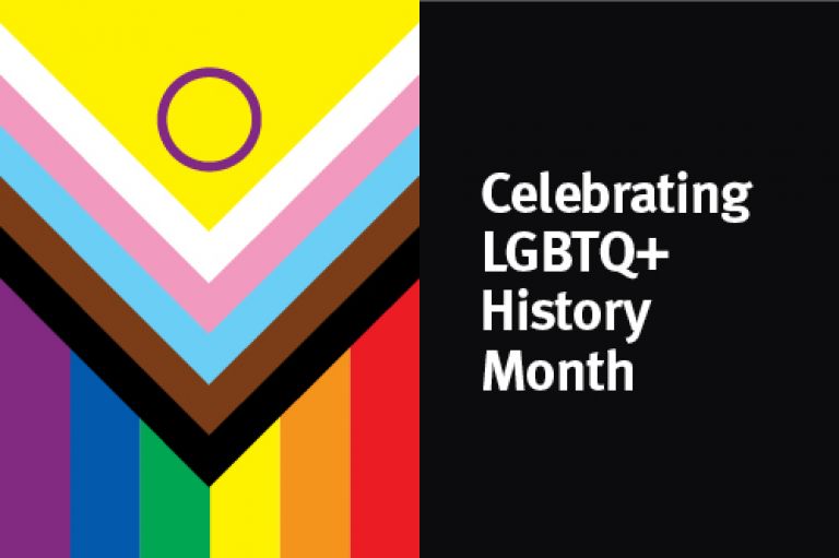  LGBTQ+ Intersex and Progress Pride flag