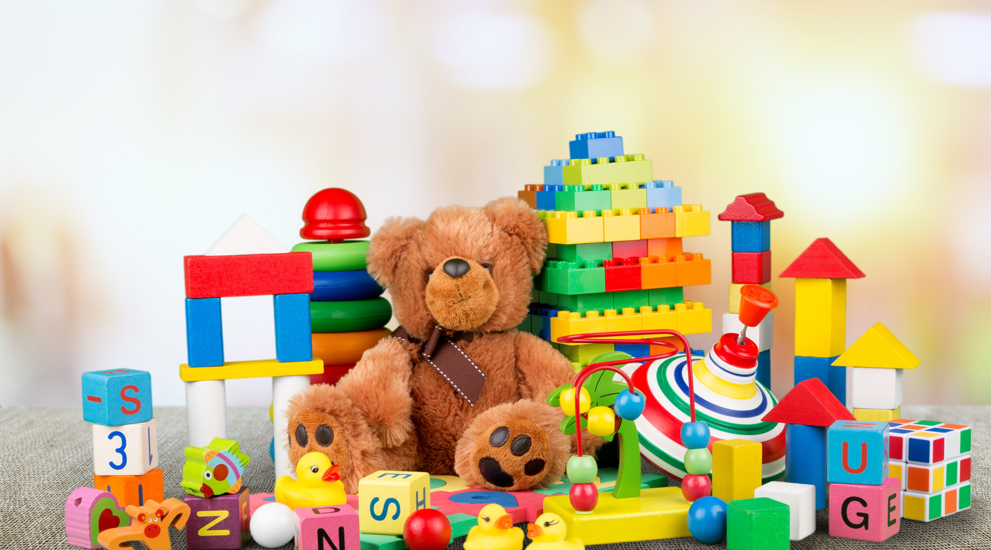 A selection of toys