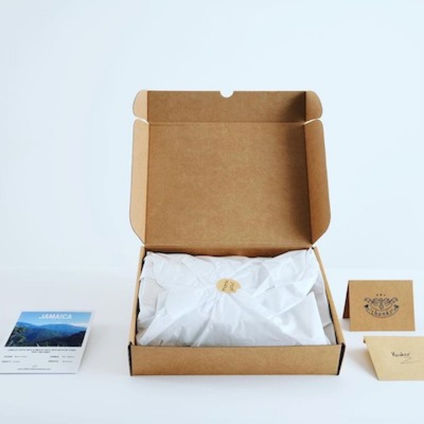 The Little Coffee Company gift box packaging