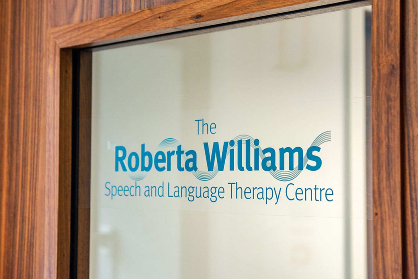 Roberta Williams speech and language therapy centre signage