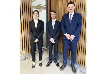 Eleanor Schaff, David Horwich, David Scully and Maud Mullan take top spots in the annual mooting competition of The City Law School