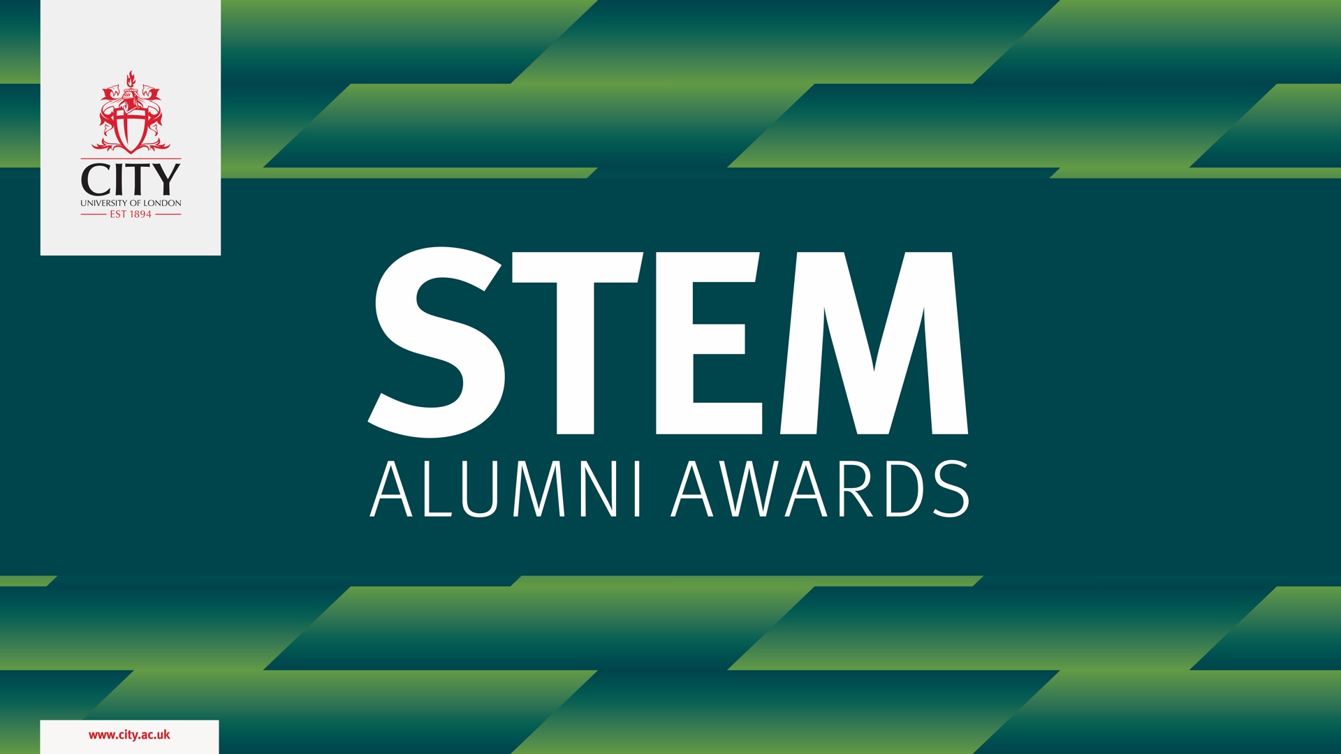 stem alumni award event powerpoint title 