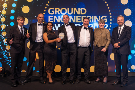 City shares prize for Equipment Innovation at Ground Engineering Awards