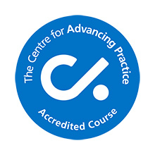 NHS Advancing practice logo logo