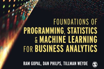 City academic co-authors new book for Business Analytics and Data Science students