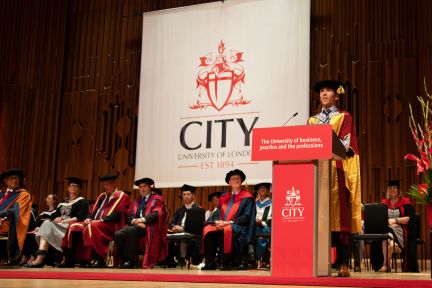John Burn-Murdoch receives Honorary Doctorate from City