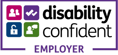 Disability confident committed badge