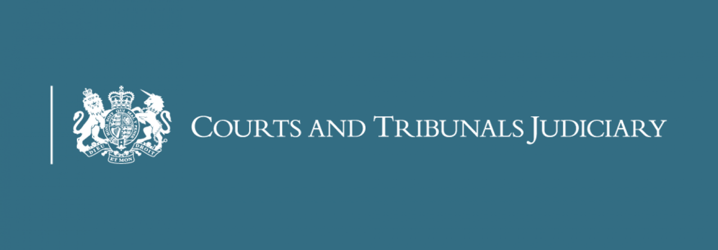 Courts and Tribunals Judiciary banner
