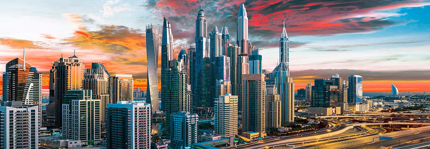Image of the Dubai skyline 