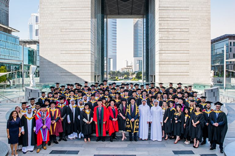 Students at 2022 Dubai graduations