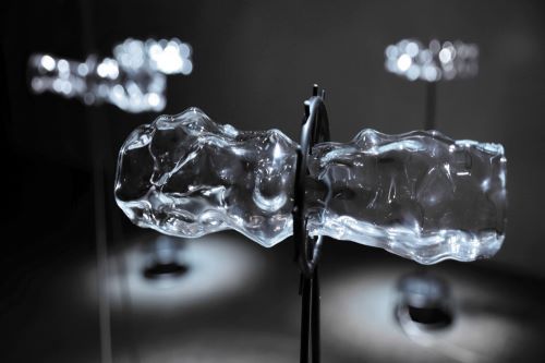 How multi-sensory glass sculptures can tell a story of climate crisis and Covid-19
