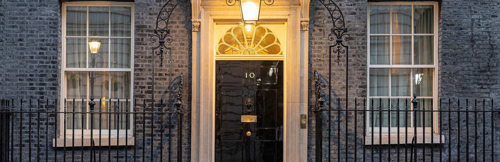 Door of Number 10, Downing Street
