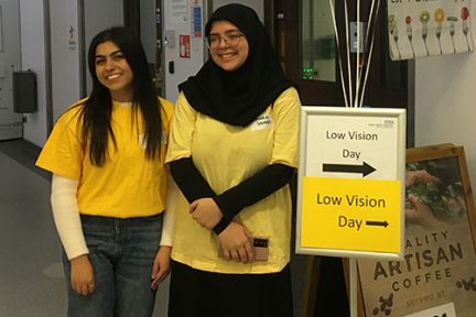 Supporting Low Vision Day at St Thomas’ Hospital