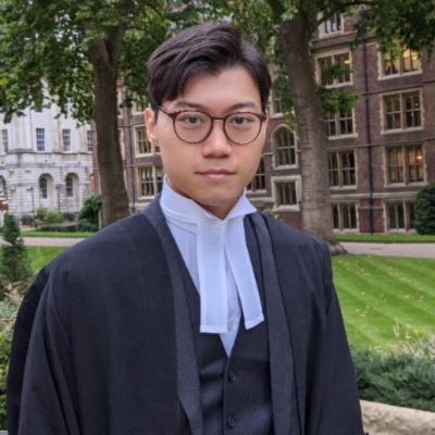 LLM Master of Laws student Eugene Tang