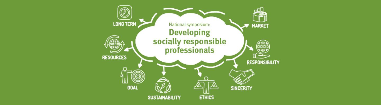 Social responsibility symposium banner