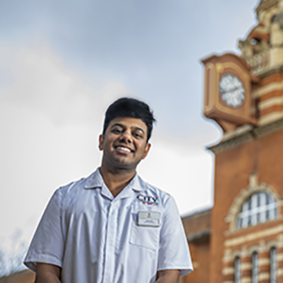 Nik Shah is a BSc Radiography (Diagnostic Imaging) student