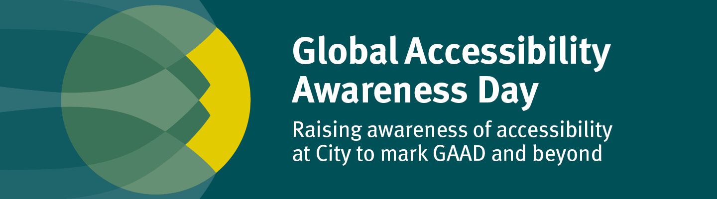 Global Accessibility Awareness Day graphic