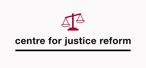 centre for justice reform logo logo