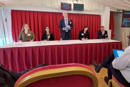 Professor Ahmed Kovacevic attends the National Engineering Day Breakfast and Panel Discussion at House of Lords