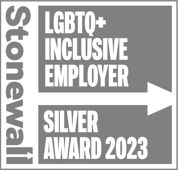 Stonewall LGBT+ Inclusive Employer Silver Award 2023